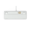 Glorious GMMK Modular Mechanical keyboard (White ice) - Gateron Brown Switch