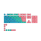 Glorious GMMK PRO BLACK COMBO WITH GLORIOUS PANDA LUBED SWITCHES AND PASTEL KEYCAPS