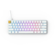 Glorious GMMK Modular Mechanical keyboard Compact (White Ice) - Gateron Brown Switch