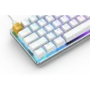 Glorious GMMK Modular Mechanical keyboard Compact (White Ice) - Gateron Brown Switch
