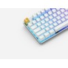 Glorious GMMK Modular Mechanical Keyboard Full Size (White Ice) - Gateron Brown Switch