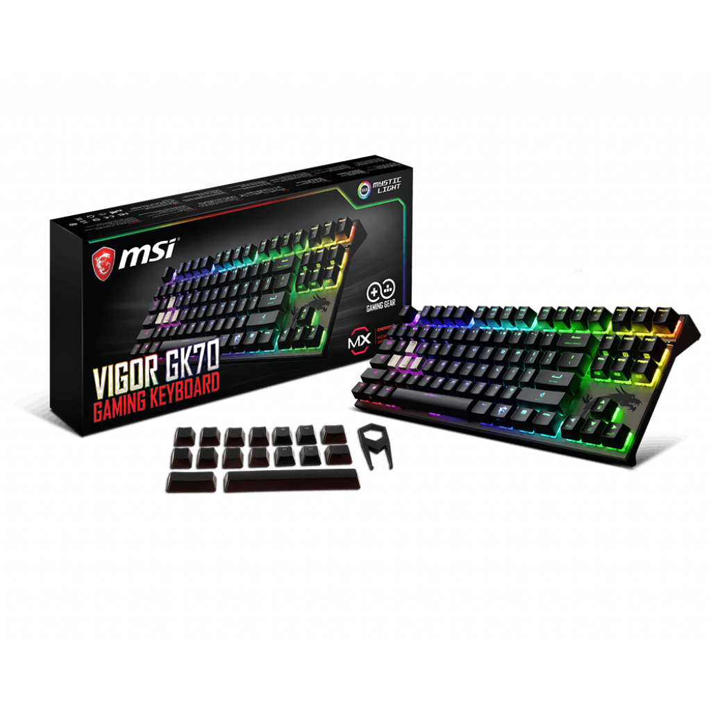 Msi Vigor GK70 Cherry MX Red Switches Msi Vigor GK70 Cherry MX Red Switches