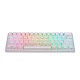 Zebronics Zeb Max Ninja 60% Wireless White - Blue switch Zebronics Zeb Max Ninja 60% Wireless White - Blue switch