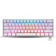 Zebronics Zeb Max Ninja 60% Wireless White - Blue switch Zebronics Zeb Max Ninja 60% Wireless White - Blue switch