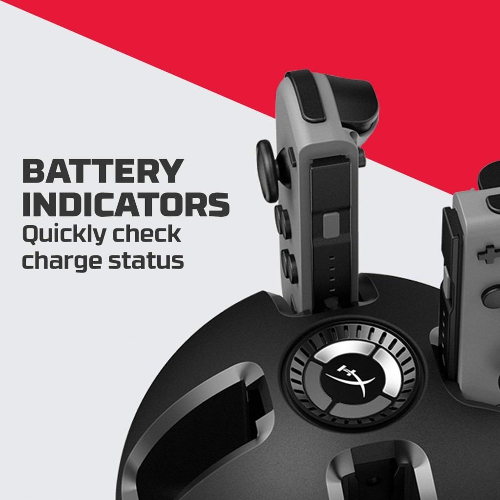 HyperX Chargeplay Quad 4-in-1 Joy Con Charging Station HyperX Chargeplay Quad 4-in-1 Joy Con Charging Station