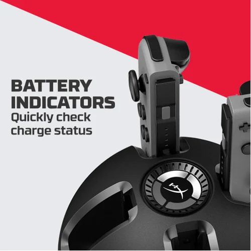 HyperX Chargeplay Quad 4-in-1 Joy Con Charging Station HyperX Chargeplay Quad 4-in-1 Joy Con Charging Station