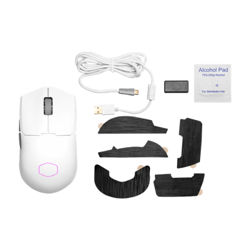 Cooler Master MM712 Wireless- White Cooler Master MM712 Wireless- White