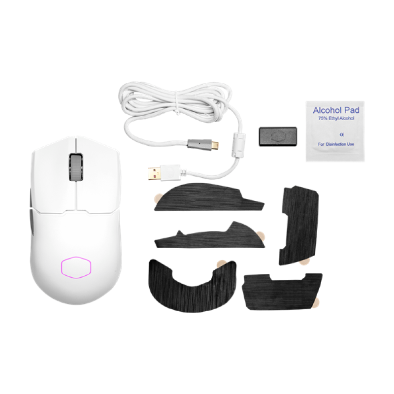 Cooler Master MM712 Wireless- White Cooler Master MM712 Wireless- White