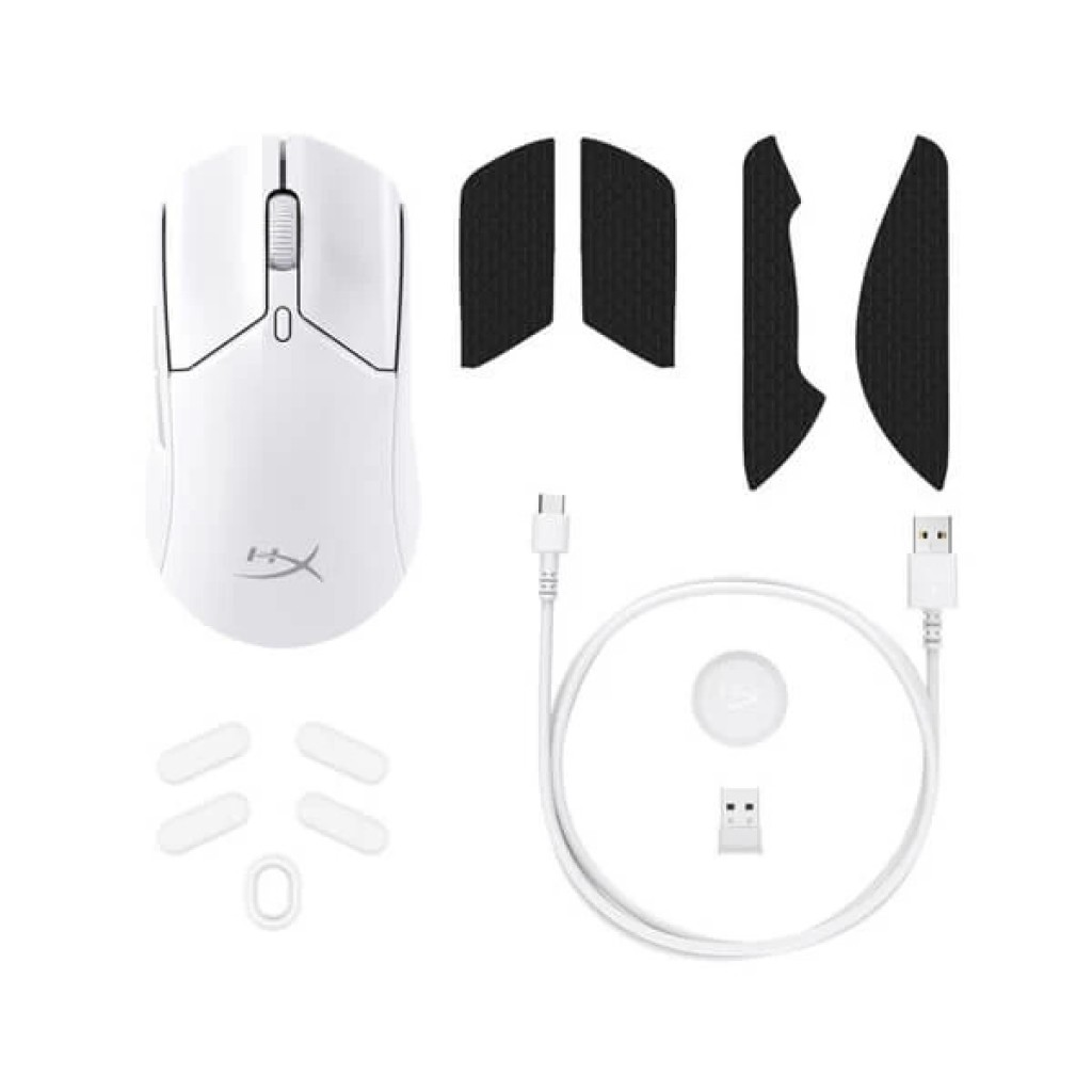 HyperX Pulsefire Haste 2 Wireless White HyperX Pulsefire Haste 2 Wireless White