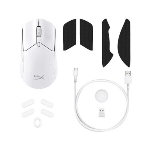 HyperX Pulsefire Haste 2 Wireless White HyperX Pulsefire Haste 2 Wireless White