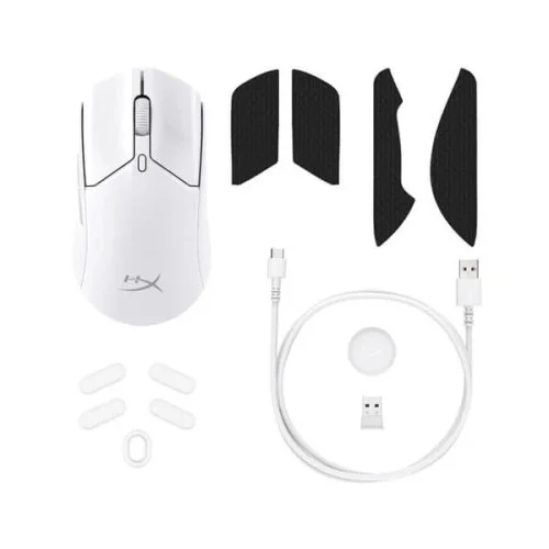 HyperX Pulsefire Haste 2 Wireless White HyperX Pulsefire Haste 2 Wireless White