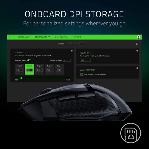 Razer Basilisk X Hyperspeed Wireless Gaming Mouse Razer Basilisk X Hyperspeed Wireless Gaming Mouse