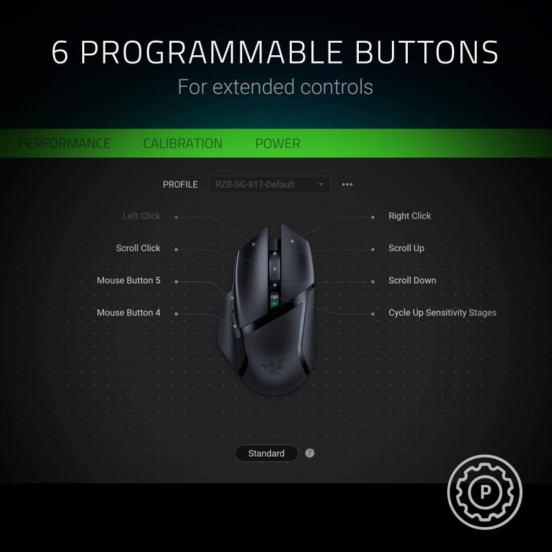 Razer Basilisk X Hyperspeed Wireless Gaming Mouse Razer Basilisk X Hyperspeed Wireless Gaming Mouse