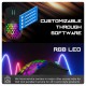 Cosmic Byte Sentinel RGB Wireless + Wired Dual Mode Gaming Mouse Cosmic Byte Sentinel RGB Wireless + Wired Dual Mode Gaming Mouse