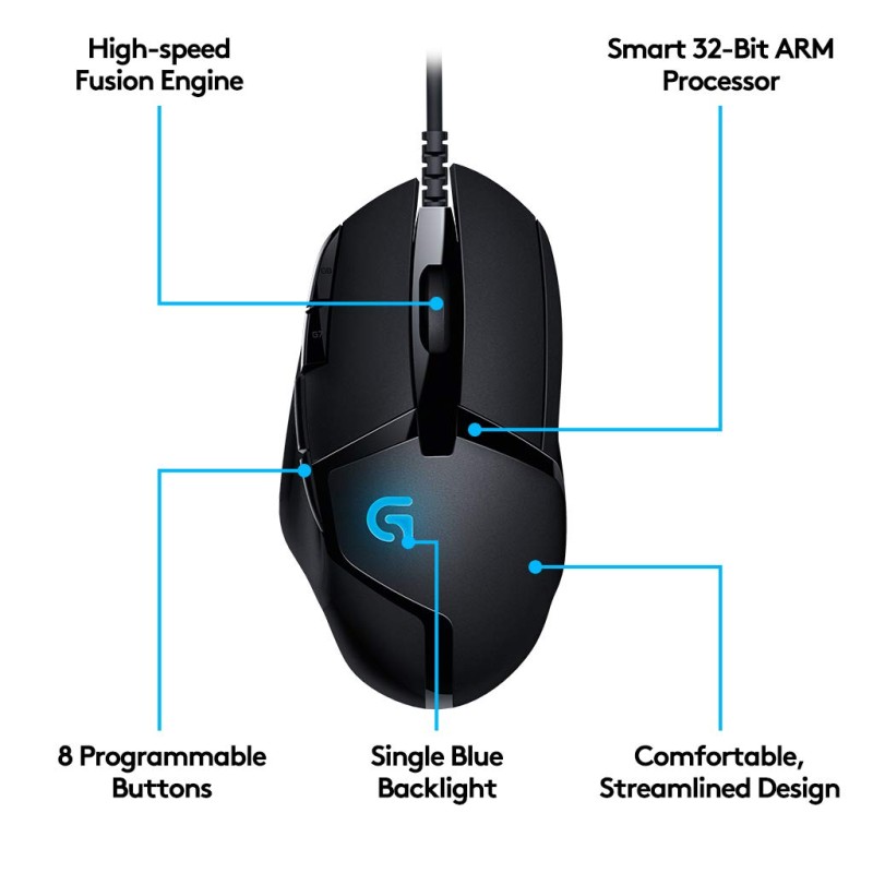Logitech G402 Hyperion Fury Logitech G402 Hyperion Fury