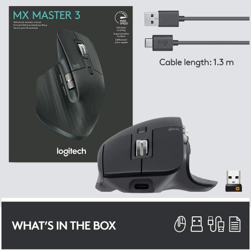 Logitech MX master 3 Wireless Logitech MX master 3 Wireless