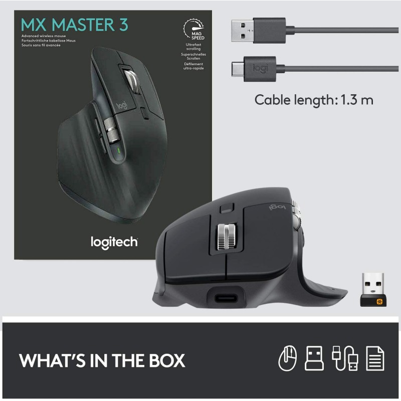 Logitech MX master 3 Wireless Logitech MX master 3 Wireless