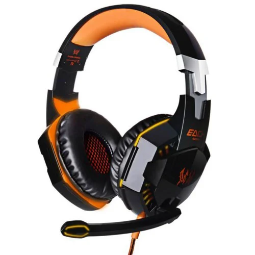 KOTION EACH OVER THE EAR HEADSET - G2000 (BLACK/ORANGE) KOTION EACH OVER THE EAR HEADSET - G2000 (BLACK/ORANGE)