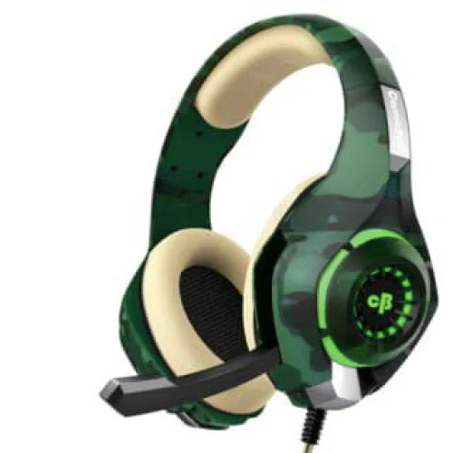 COSMIC BYTE GS410 HEADPHONES WITH MIC- CAMO GREEN COSMIC BYTE GS410 HEADPHONES WITH MIC- CAMO GREEN