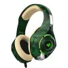 COSMIC BYTE GS410 HEADPHONES WITH MIC- CAMO GREEN COSMIC BYTE GS410 HEADPHONES WITH MIC- CAMO GREEN