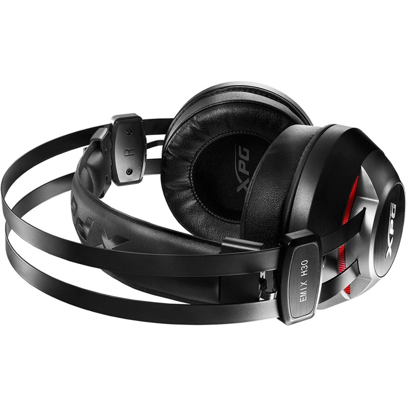 XPG EMIX H30 Wired Headset and SOLOX F30 Amplifier Gaming Audio Set Bundle