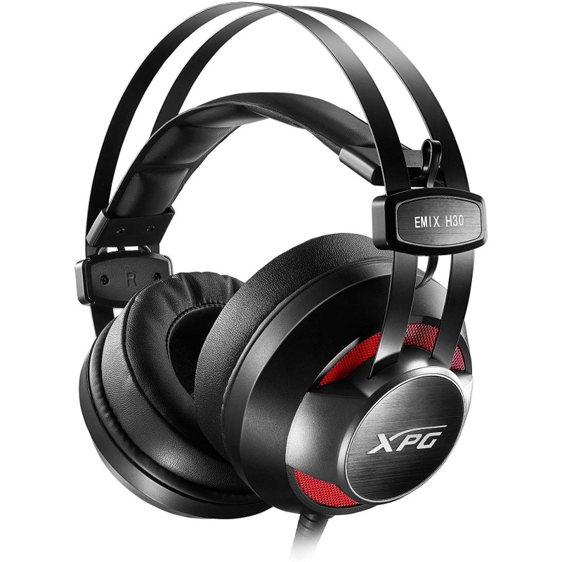 XPG EMIX H30 Wired Headset and SOLOX F30 Amplifier Gaming Audio Set Bundle