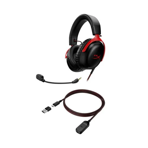 HyperX Cloud III Black-Red Gaming Headset HyperX Cloud III Black-Red Gaming Headset