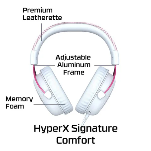HyperX Cloud II Pink HyperX Cloud II Pink