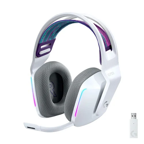 Logitech G733 Lightspeed Wireless Headset (White) Logitech G733 Lightspeed Wireless Headset (White)