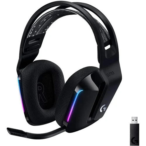Logitech G733 Lightspeed Wireless Headset (Black) Logitech G733 Lightspeed Wireless Headset (Black)