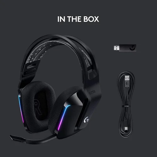 Logitech G733 Lightspeed Wireless Headset (Black) Logitech G733 Lightspeed Wireless Headset (Black)