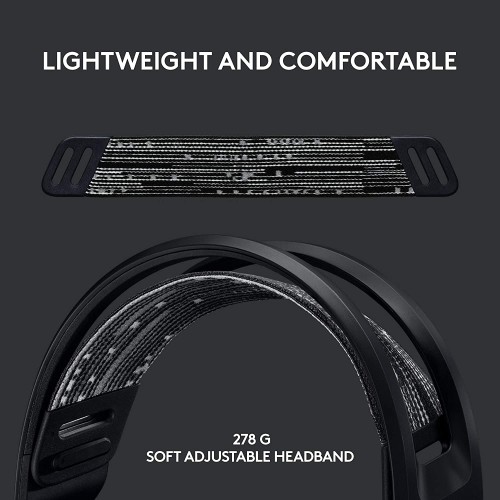 Logitech G733 Lightspeed Wireless Headset (Black)