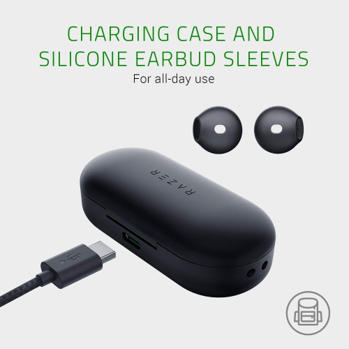 Razer Hammerhead True Wireless Bluetooth Earbuds Razer Hammerhead True Wireless Bluetooth Earbuds
