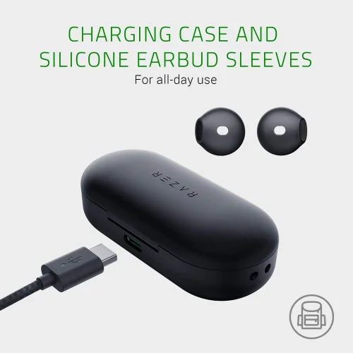 Razer Hammerhead True Wireless Bluetooth Earbuds Razer Hammerhead True Wireless Bluetooth Earbuds