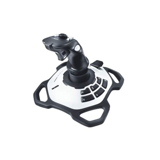 Logitech Extreme 3D Pro Gaming Joystick (White/Black)