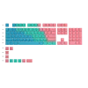 Glorious PBT keycaps - Pastel Glorious PBT keycaps - Pastel