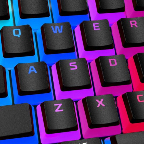 HyperX Double Shot PBT Pudding Keycaps Black HyperX Double Shot PBT Pudding Keycaps Black