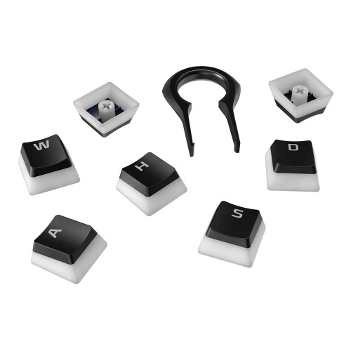HyperX Double Shot PBT Pudding Keycaps Black HyperX Double Shot PBT Pudding Keycaps Black