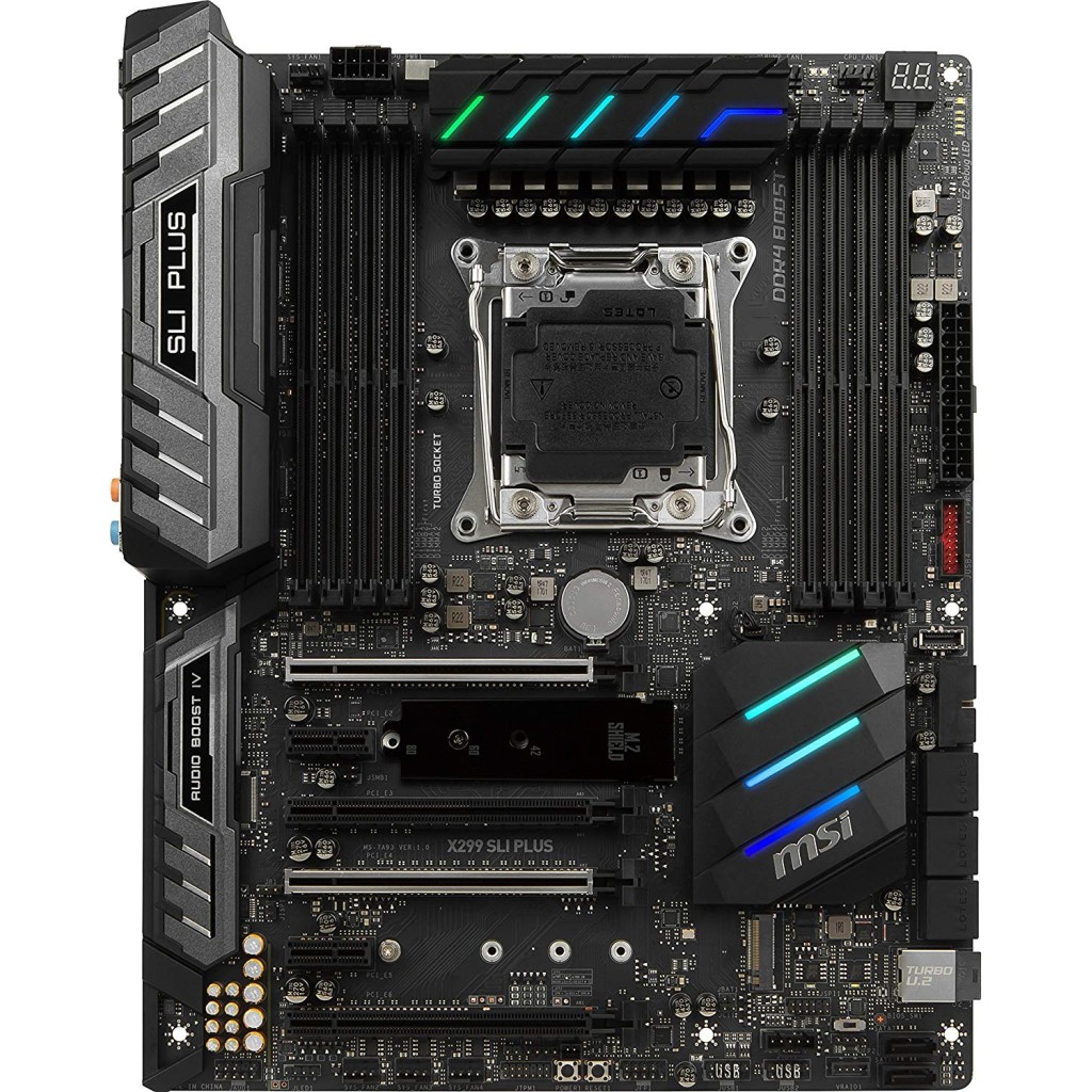 Msi X299 SLI PLUS Motherboard Msi X299 SLI PLUS Motherboard