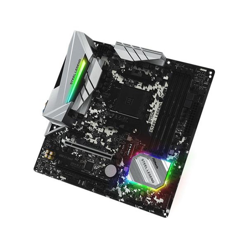 ASRock B450M Steel Legend Motherboard ASRock B450M Steel Legend Motherboard