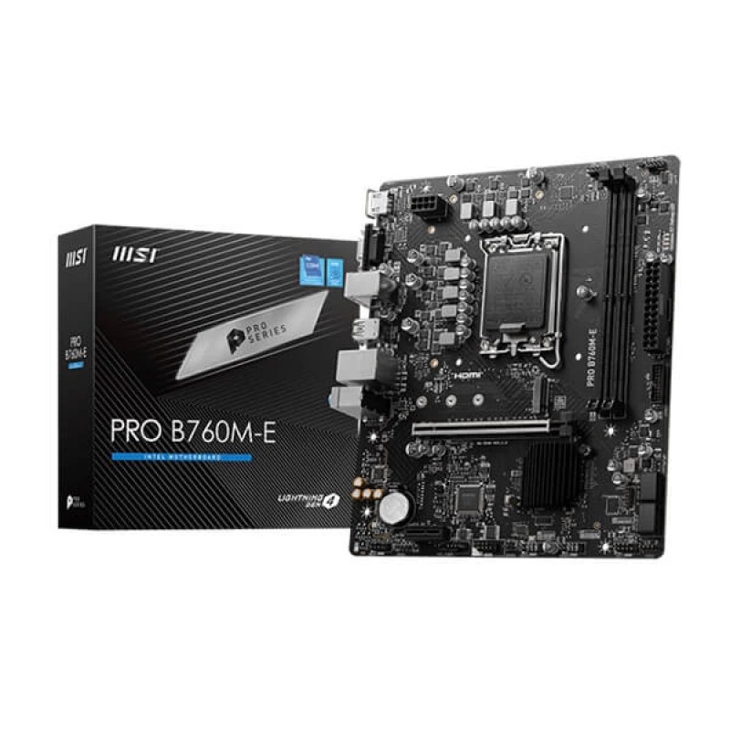 Msi Pro B760M-E DDR5 Motherboard Msi Pro B760M-E DDR5 Motherboard