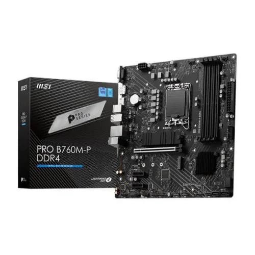 MSI Pro B760M-P DDR4 Motherboard MSI Pro B760M-P DDR4 Motherboard