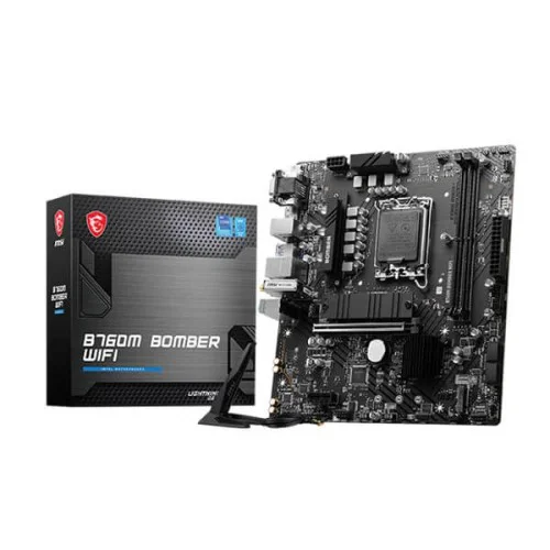 MSI B760M Bomber WIFI DDR5 Motherboard MSI B760M Bomber WIFI DDR5 Motherboard