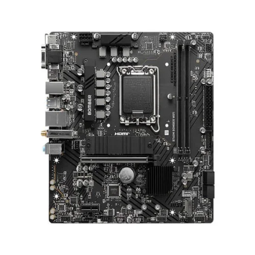 MSI B760M Bomber WIFI DDR5 Motherboard MSI B760M Bomber WIFI DDR5 Motherboard