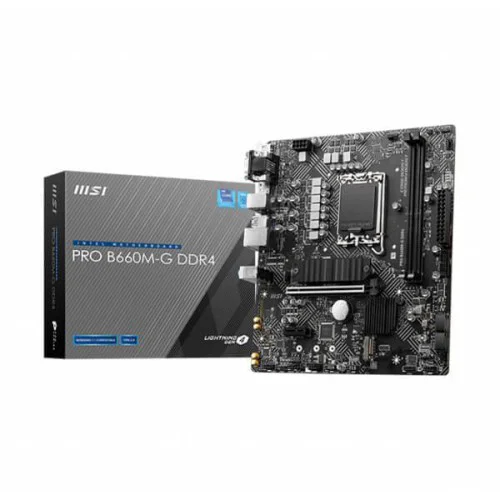 Msi PRO B660M-G DDR4 Motherboard Msi PRO B660M-G DDR4 Motherboard