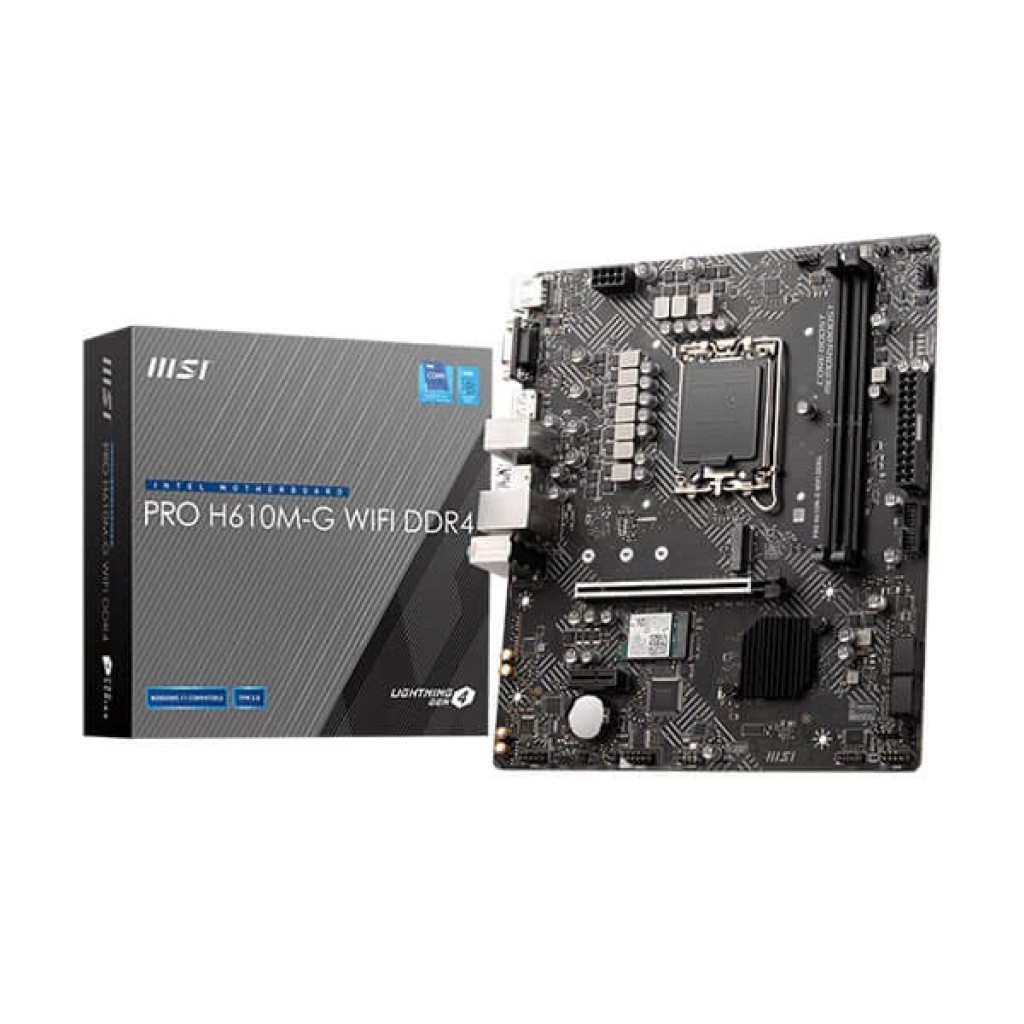 Msi Pro H610M-G WIFI DDR4 Msi Pro H610M-G WIFI DDR4