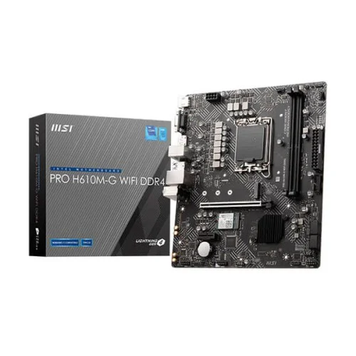 Msi Pro H610M-G WIFI DDR4 Msi Pro H610M-G WIFI DDR4