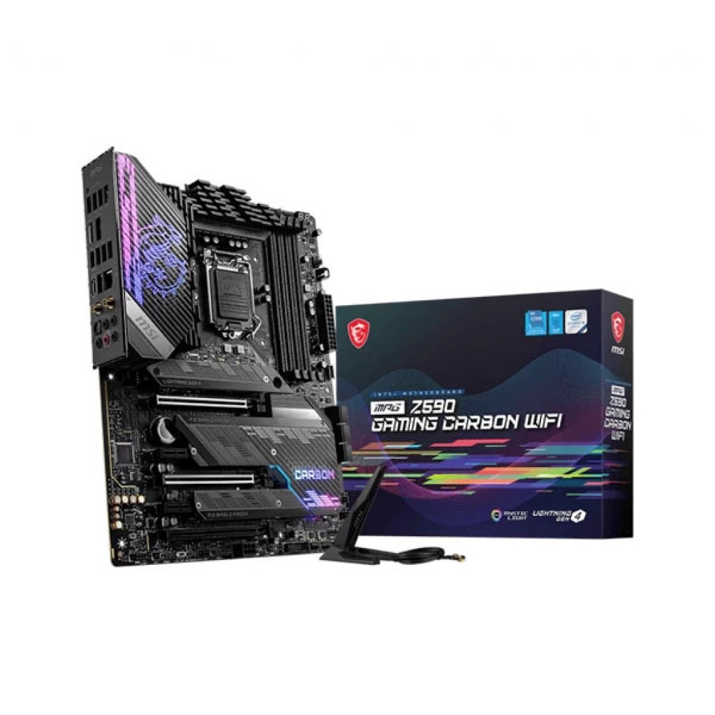 MSI MPG Z590 Gaming Carbon WIFI Motherboard MSI MPG Z590 Gaming Carbon WIFI Motherboard
