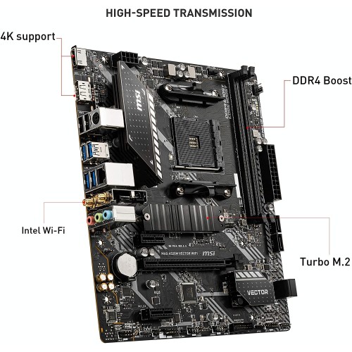 Msi A520m Vector Wifi Motherboard Msi A520m Vector Wifi Motherboard