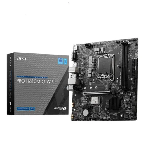 Msi Pro H610M-G WIFI DDR5 Msi Pro H610M-G WIFI DDR5